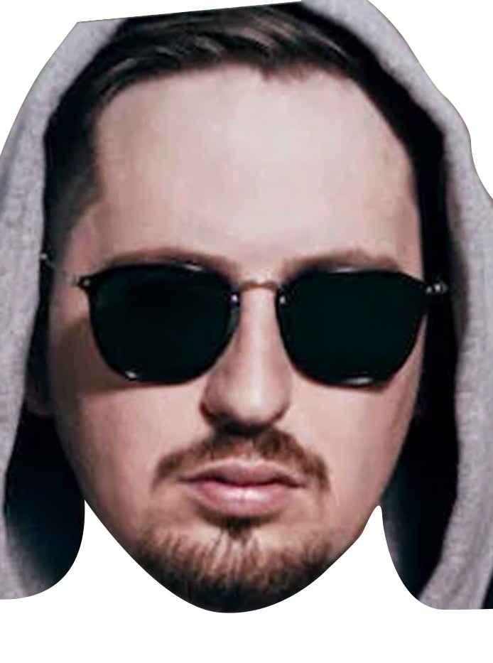 Robin Schulz Face Mask – Fancy Dress Cardboard Costume Mask – Robin Schulz Face Mask