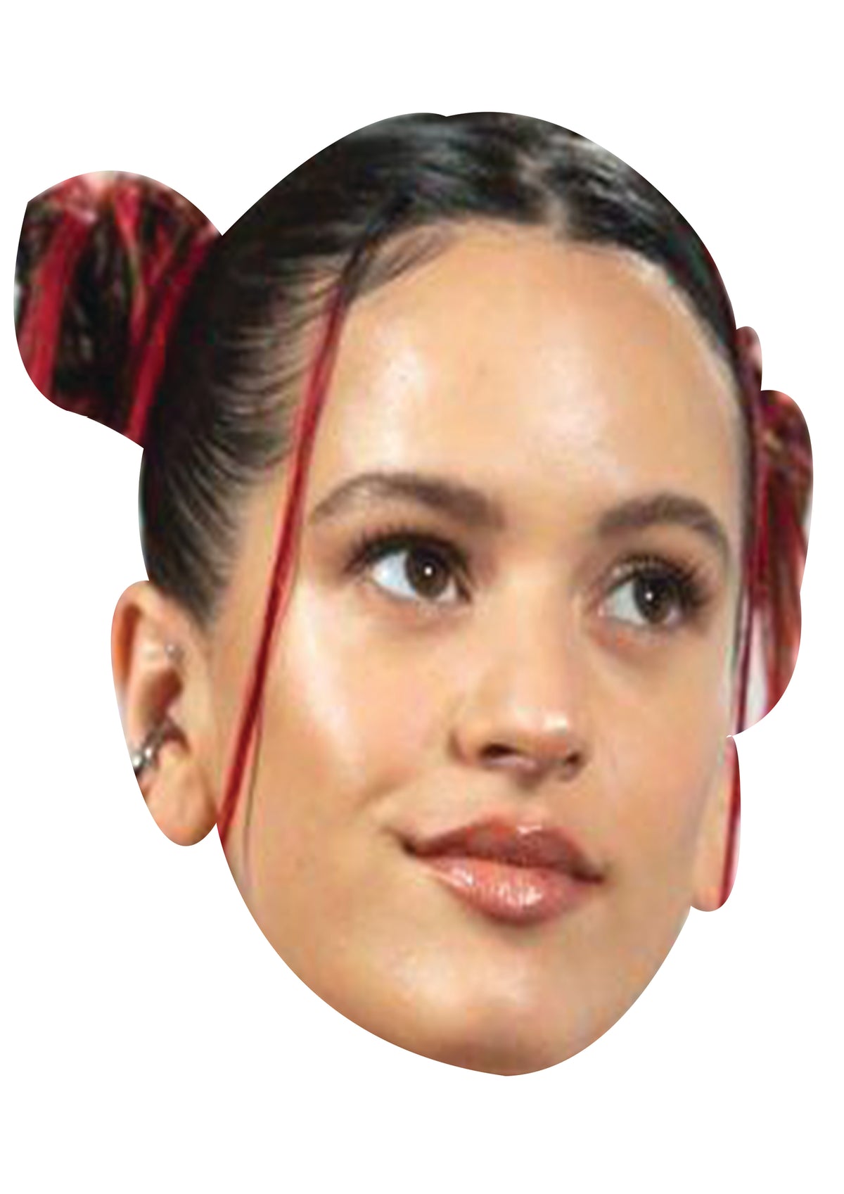 Rosalía Face Mask – Fancy Dress Cardboard Costume Mask – Rosalía Face Mask