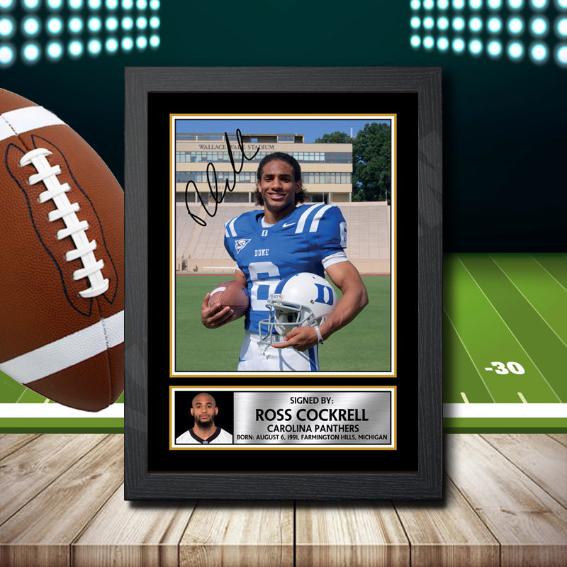 Ross Cockrell 2 – Printed Signature NFL Star Print – Ross Cockrell 2