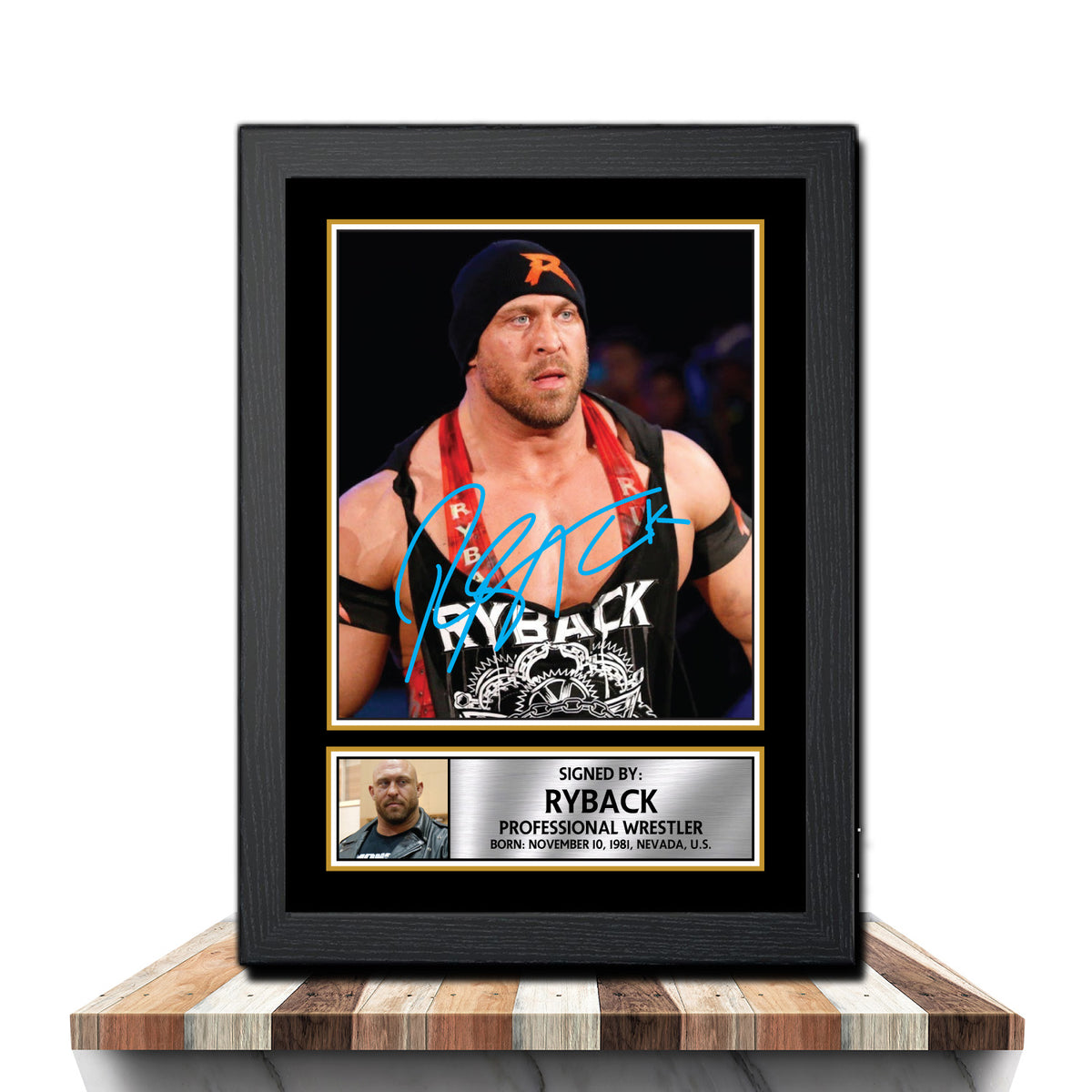Ryback M1068 Wrestling Printed Signature Poster Print Gift
