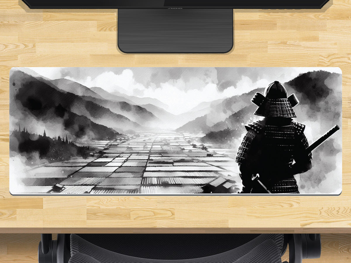 Extra Large Gaming Mouse Mat 800mm x 300mm - Samurai Field Of Corn