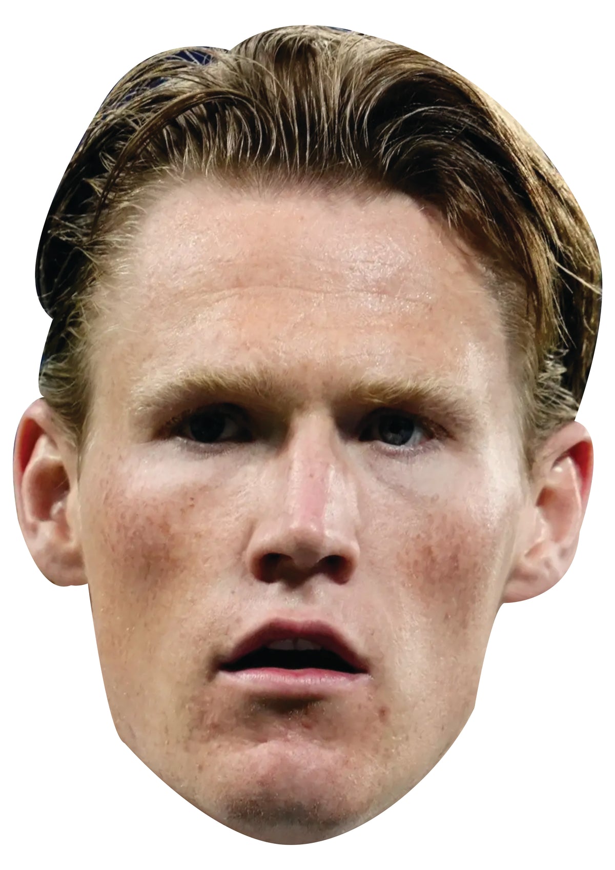 Scott McTominay Face Mask β Fancy Dress Cardboard Costume Mask β Scott McTominay Face Mask