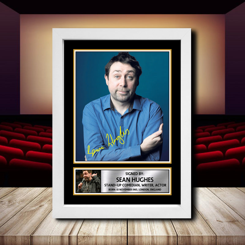 Sean Hughes 2 Printed Signature Movie Star Poster Print Framed Wall Art Gift – Sean Hughes 2 Printed Signature Movie Star Poster Print