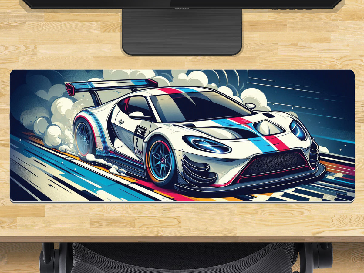 Extra Large Gaming Mouse Mat 800mm x 300mm - Speed Racer 1