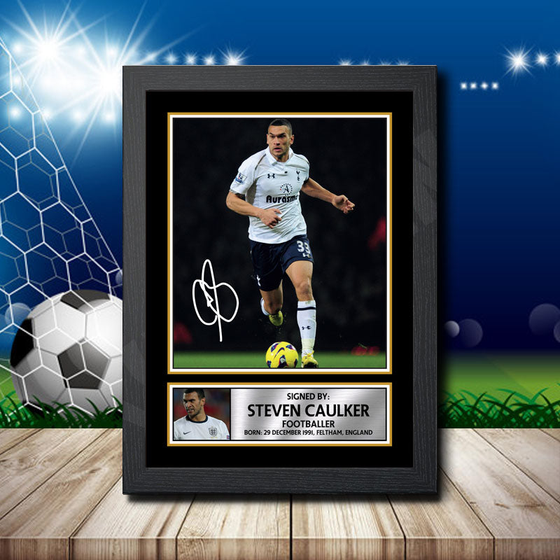 Steven Caulker Printed Signature Footballers Star Poster Print Framed Wall Art Gift β Steven Caulker Printed Signature Footballers Star Poster Print