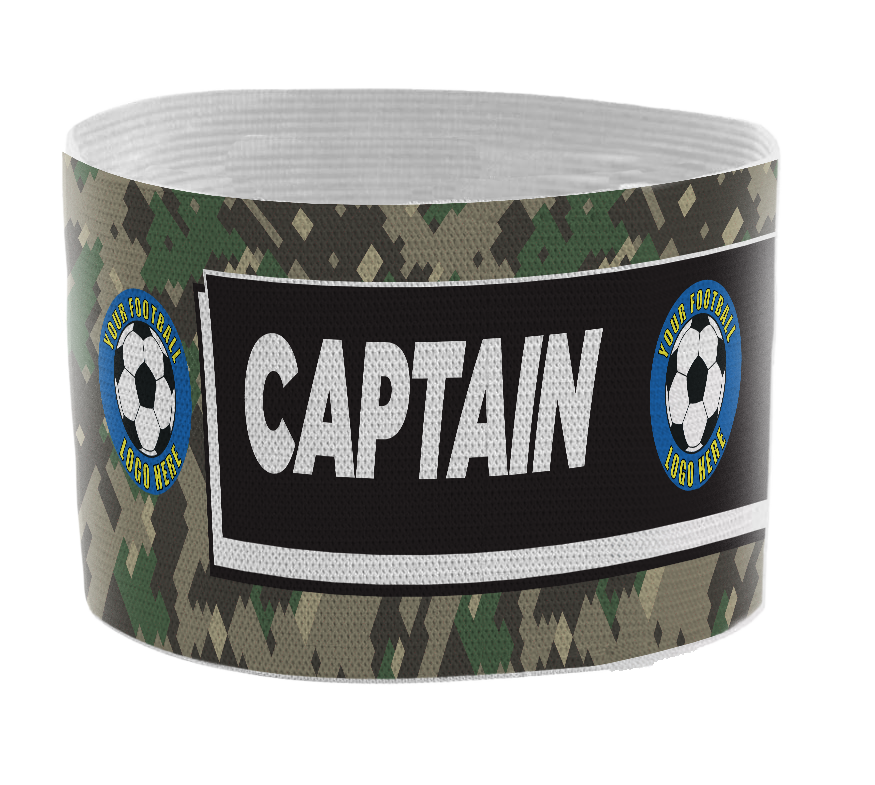 Custom Captain's Armband - Design 2 (Black)