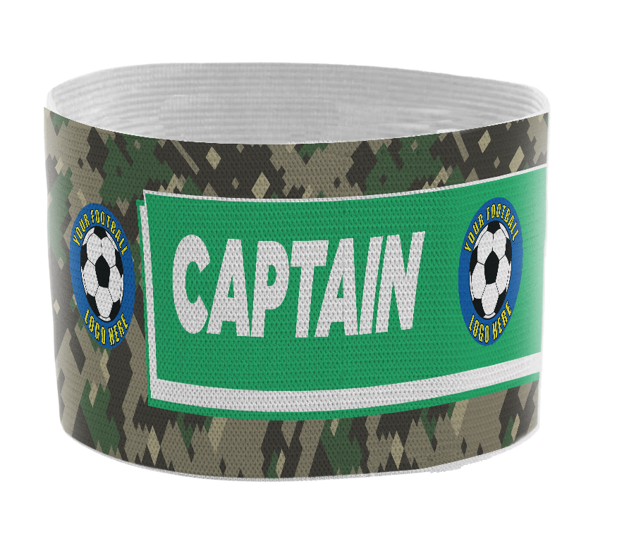 Custom Captain's Armband - Design 2 (Green) β Custom Captain's Armband - Design 2 Green