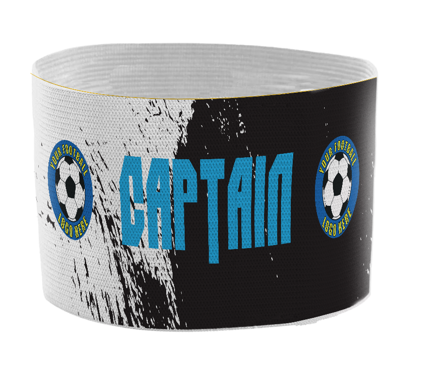 Custom Captain's Armband - Design 4 (Black) – Custom Captain's Armband - Design 4 Black