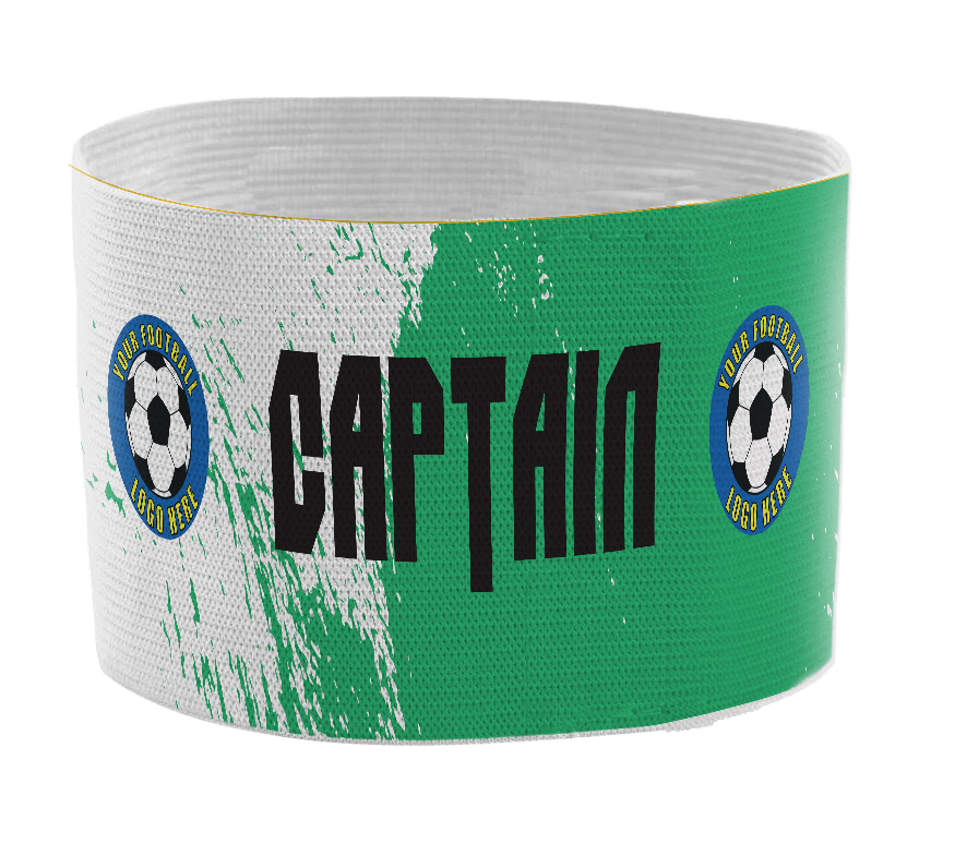 Custom Captain's Armband - Design 4 (Green)