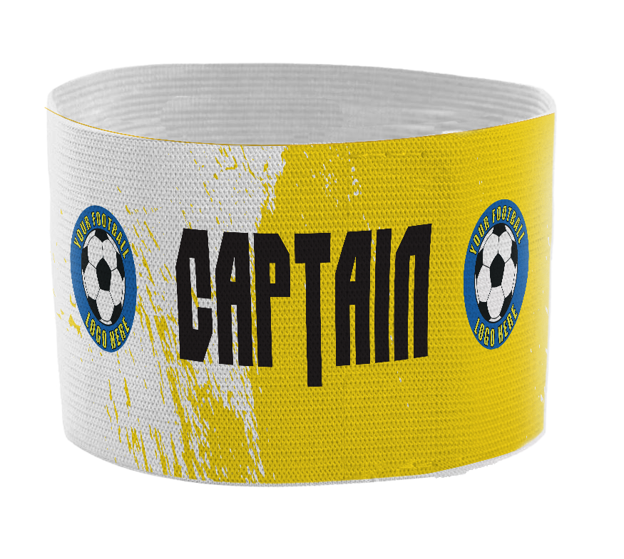 Custom Captain's Armband - Design 4 (Yellow)