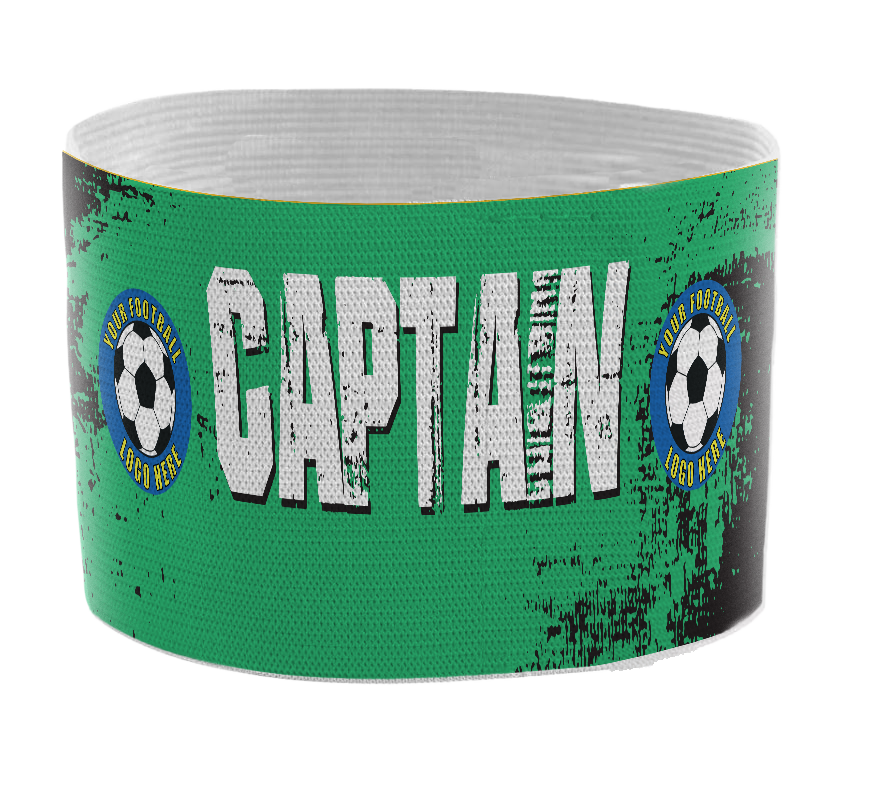 Custom Captain's Armband - Design 6 (Green)