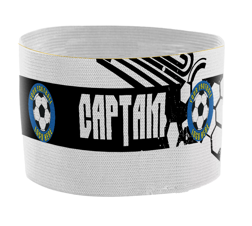 Custom Captain's Armband - Design 9 (Black) – Custom Captain's Armband - Design 9 Black