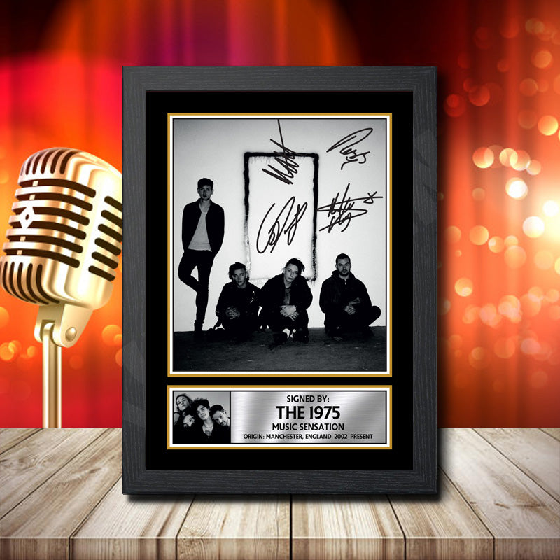 The 1975 1 – Printed Signature Music Star Print – The 1975 1