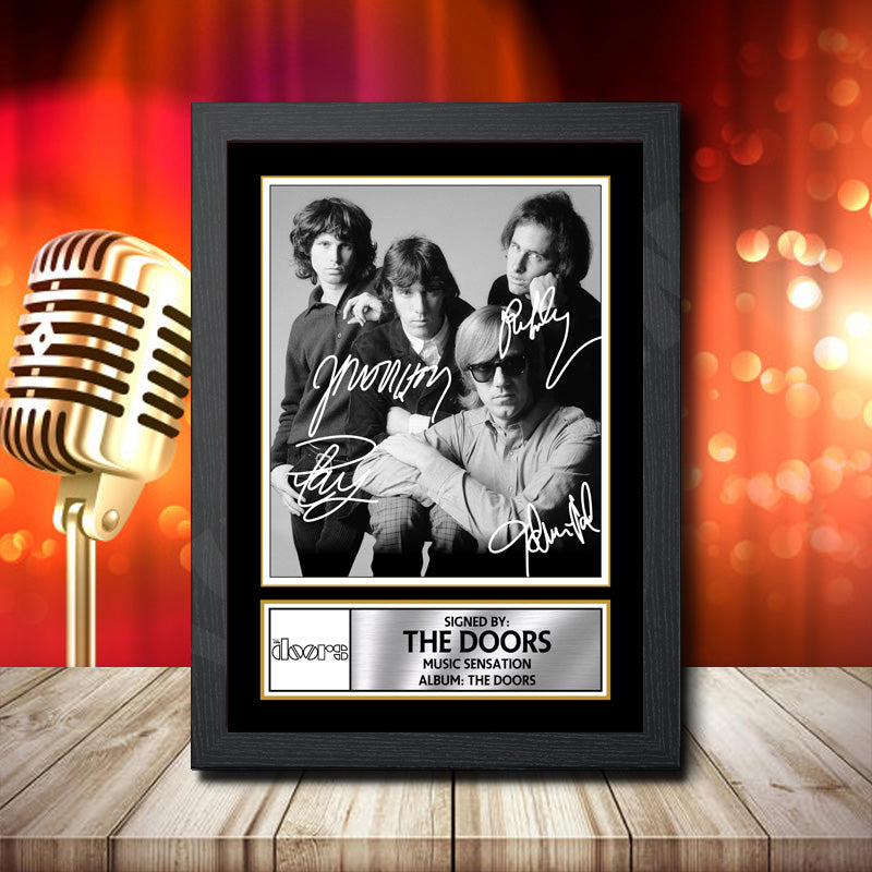 The Doors Final – Printed Signature Music Star Print – The Doors Final