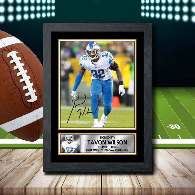 Tavon Wilson 2 Printed Signature NFL Star Poster Print Framed Wall Art Gift β Tavon Wilson 2 Printed Signature NFL Star Poster Print