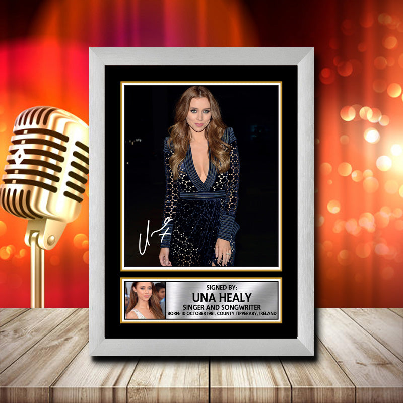 Una Healy 1 – Printed Signature Music Star Print – Una Healy 1