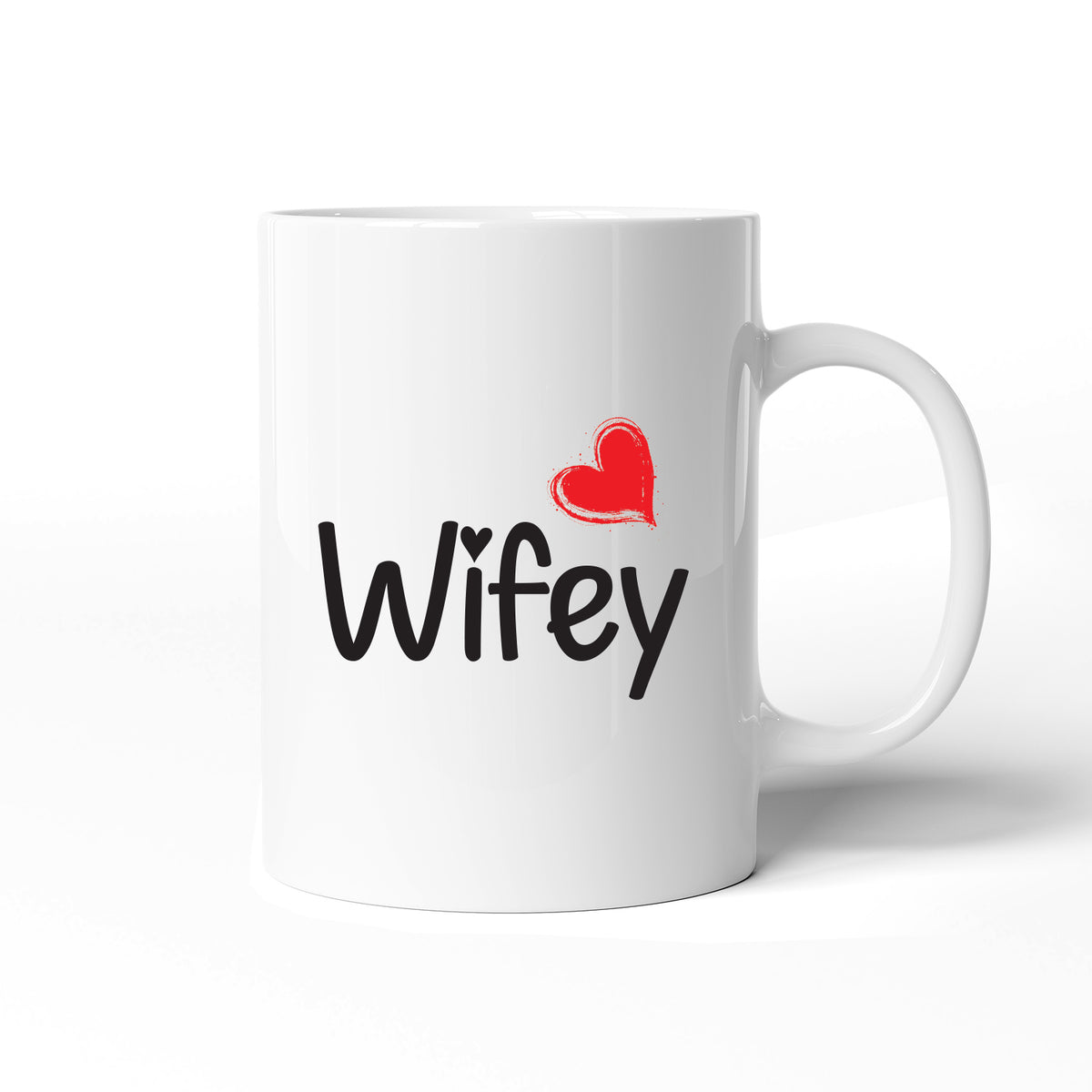 Valentines Day Wifey Romantic Ceramic Mug Gift