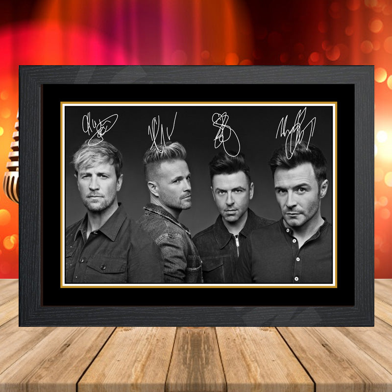 Westlife – Printed Signature Music-Landscape Star Print – Westlife