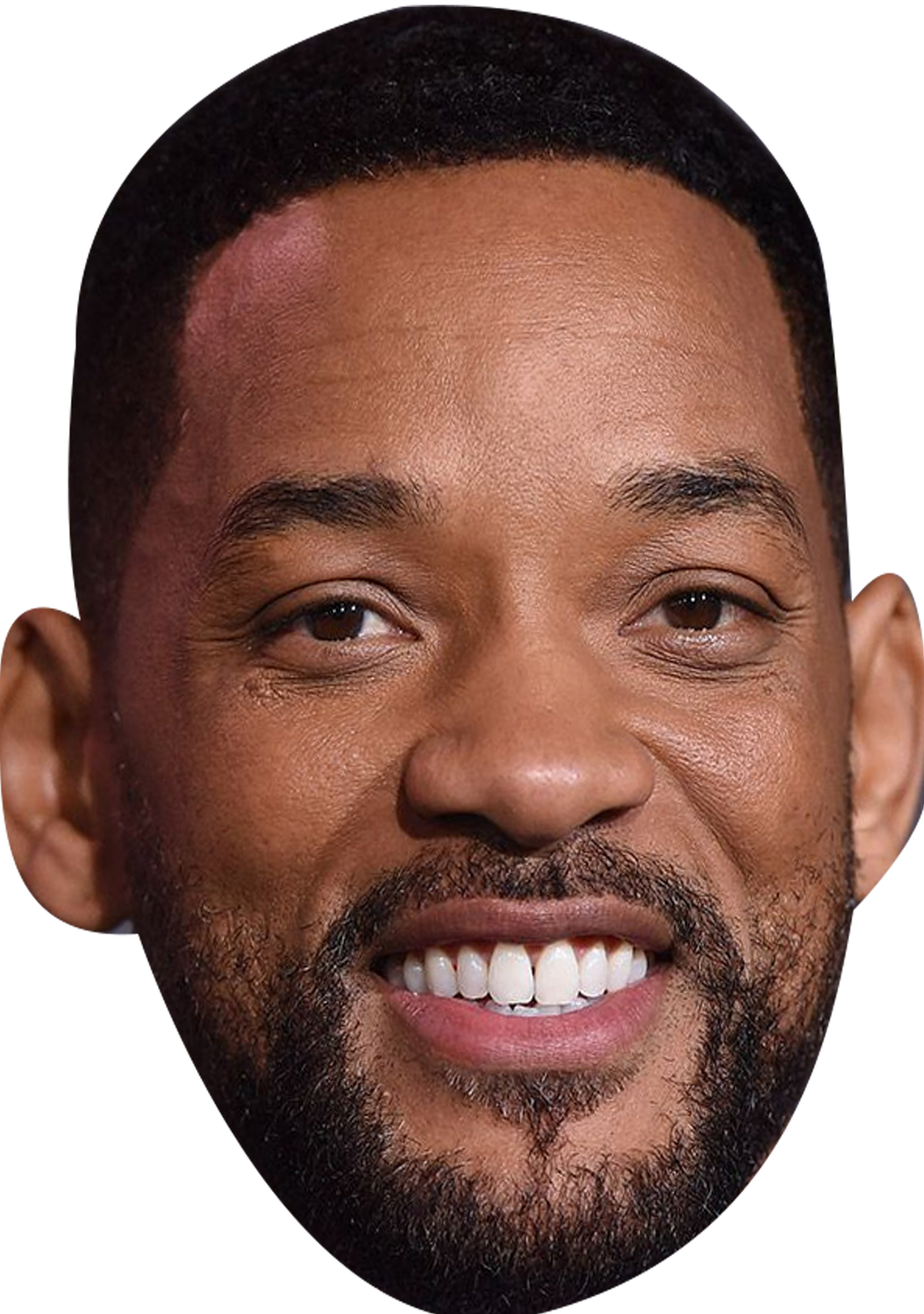 Will Smith 2025 Celebrity Face Mask Fancy Dress Cardboard Costume Mask β Will Smith 2025 Face Mask