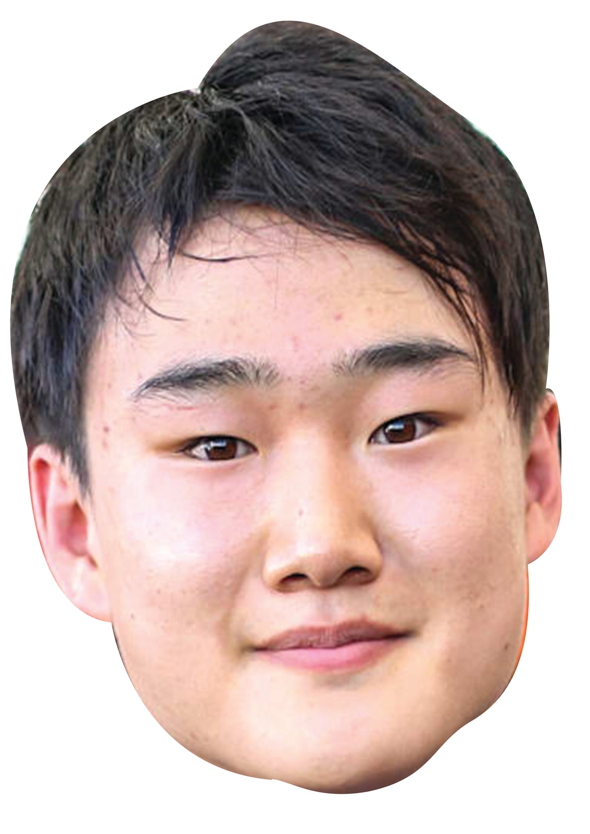 Yuki Tsunoda Face Mask – Fancy Dress Cardboard Costume Mask – Yuki Tsunoda Face Mask