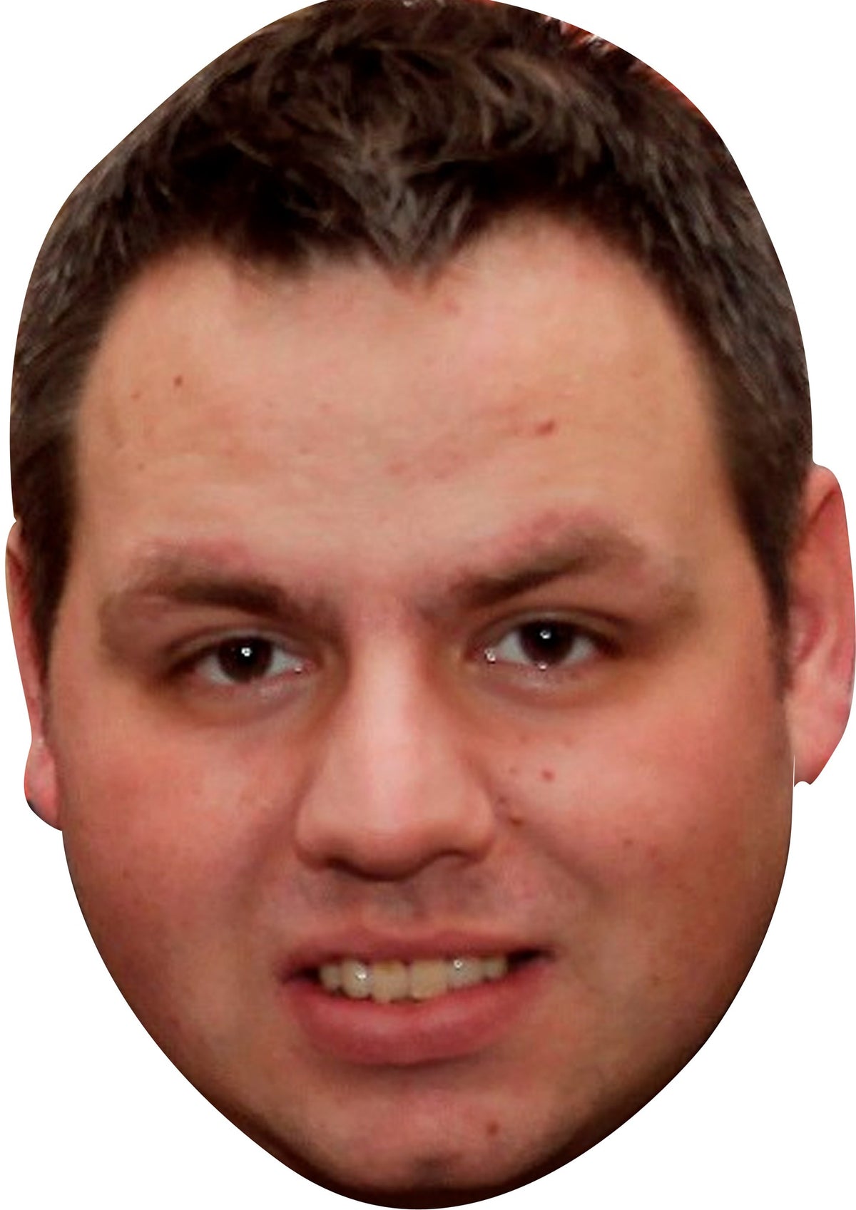 Adrian Lewis Face Mask – Fancy Dress Cardboard Costume Mask – Adrian Lewis Face Mask