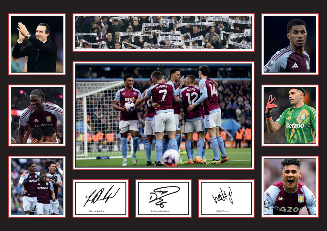 Aston Villa FC Poster Print