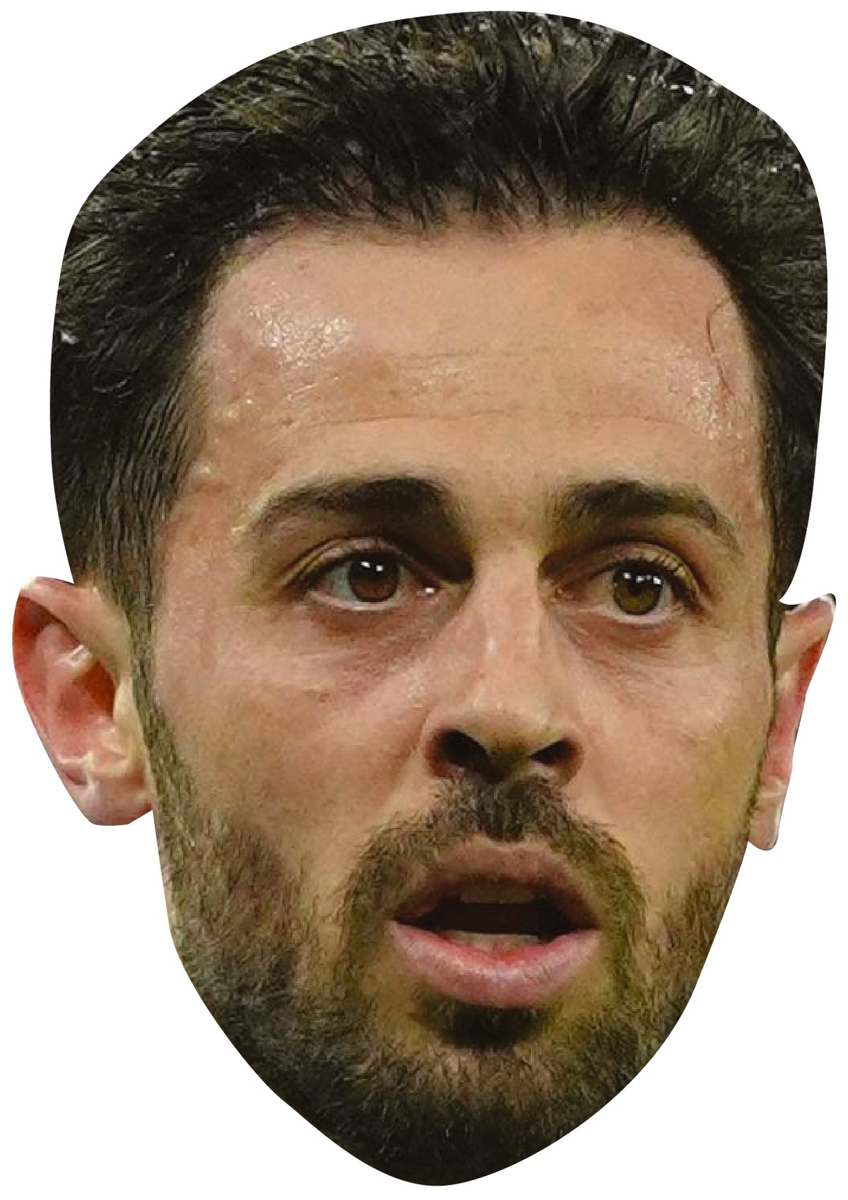 Bernardo Silva Face Mask β Fancy Dress Cardboard Costume Mask β Bernardo Silva Face Mask