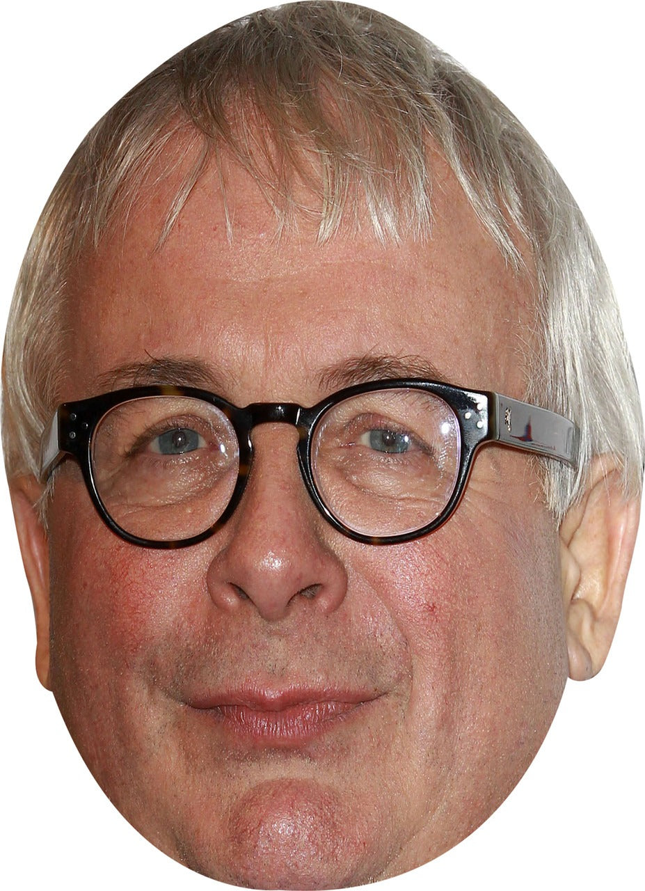 Christopher Biggins Face Mask – Fancy Dress Cardboard Costume Mask – Christopher Biggins Face Mask