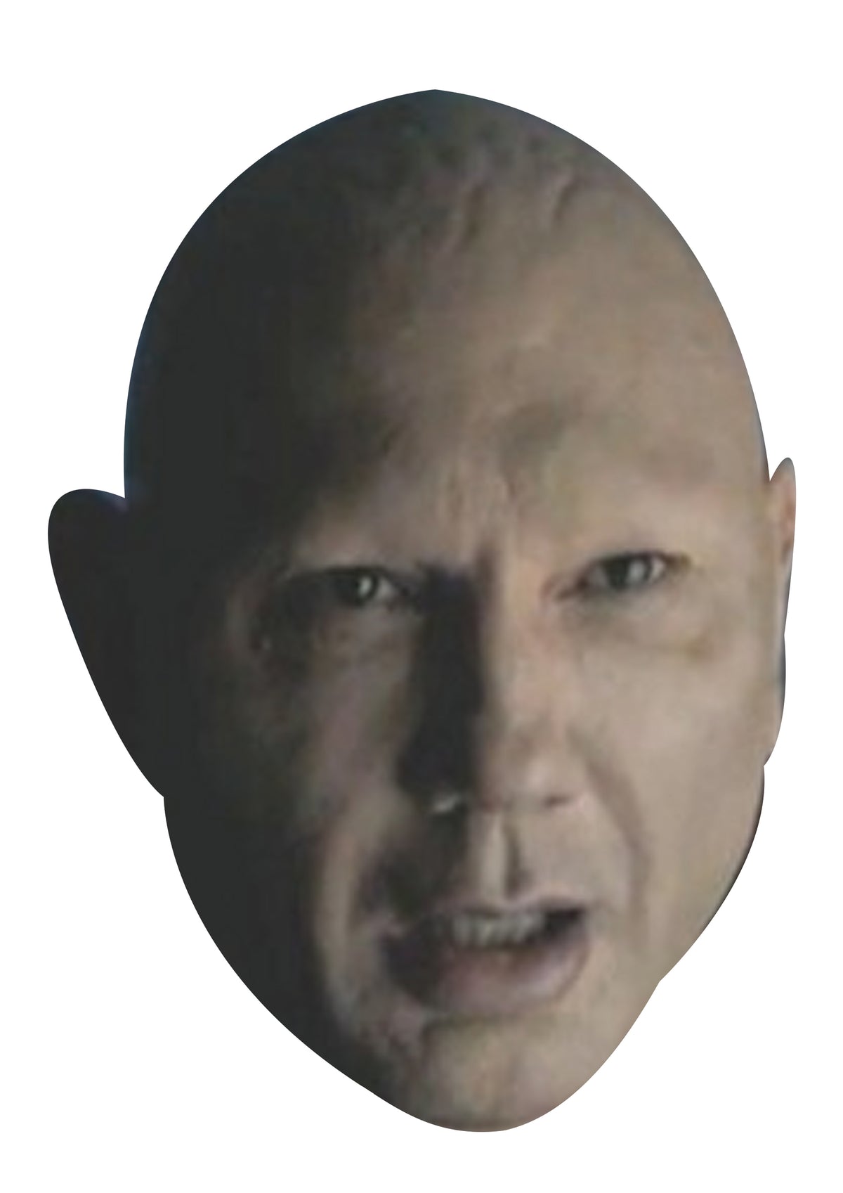 Dave Bautista - Rabban - Dune Celebrity Face Mask Fancy Dress Cardboard Costume Mask β Dave Bautista - Rabban - Dune Face Mask