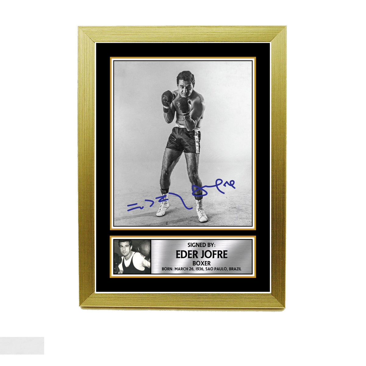 der Jofre M683 Boxing Printed Signature Poster Print Gift