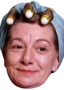Hilda Ogden - Coronation Street Face Mask Fancy Dress Cardboard Costume Mask