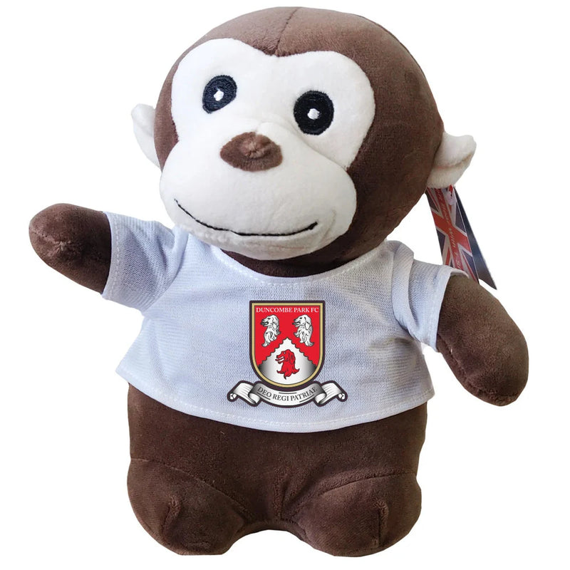 Personalised Teddy Bear Monkey Football Team Player Inspired - Your Team Your Name Teddy - Football Kit Inspired Soft Toy -22cm Teddy Bear Kids Toy