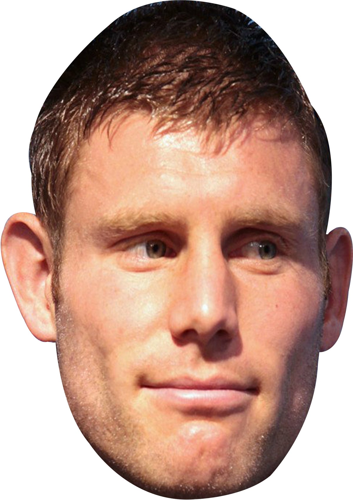 James Milner Face Mask β Fancy Dress Cardboard Costume Mask β James Milner face mask