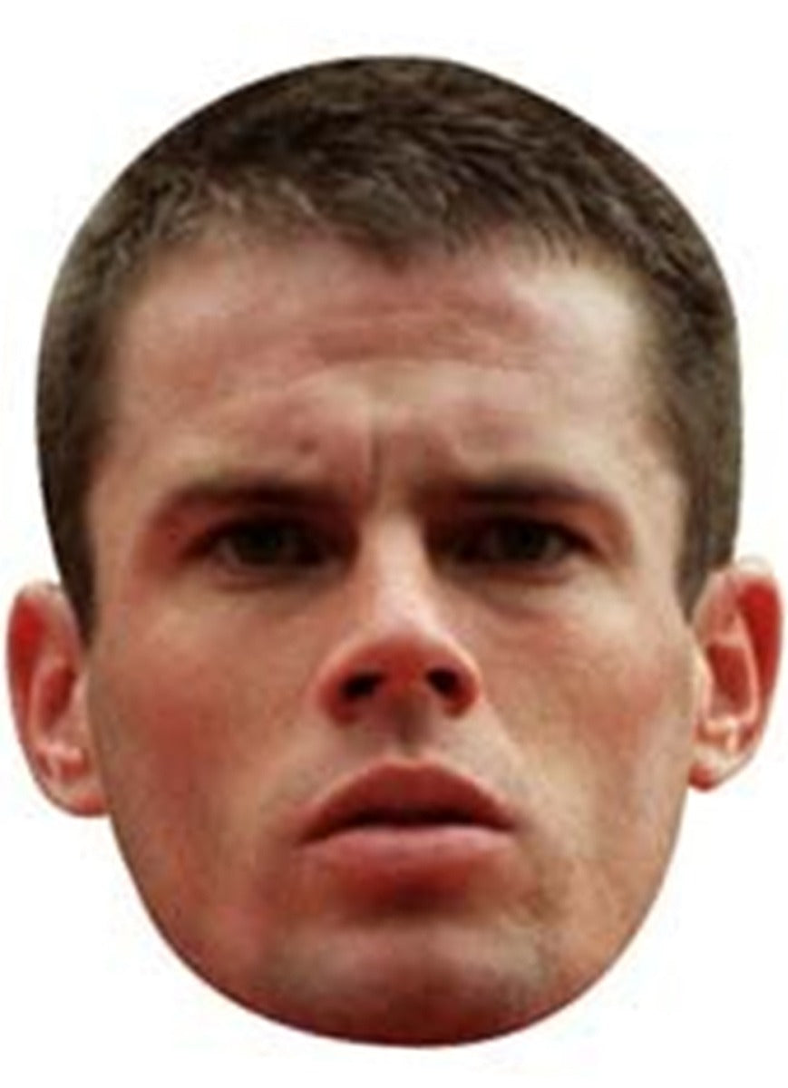 Jamie Carragher Face Mask – Fancy Dress Cardboard Costume Mask – Jamie Carragher face mask
