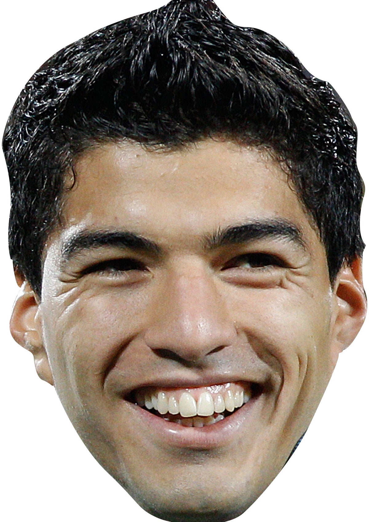Luis Suarez Face Mask β Fancy Dress Cardboard Costume Mask β Luis Suarez Face Mask