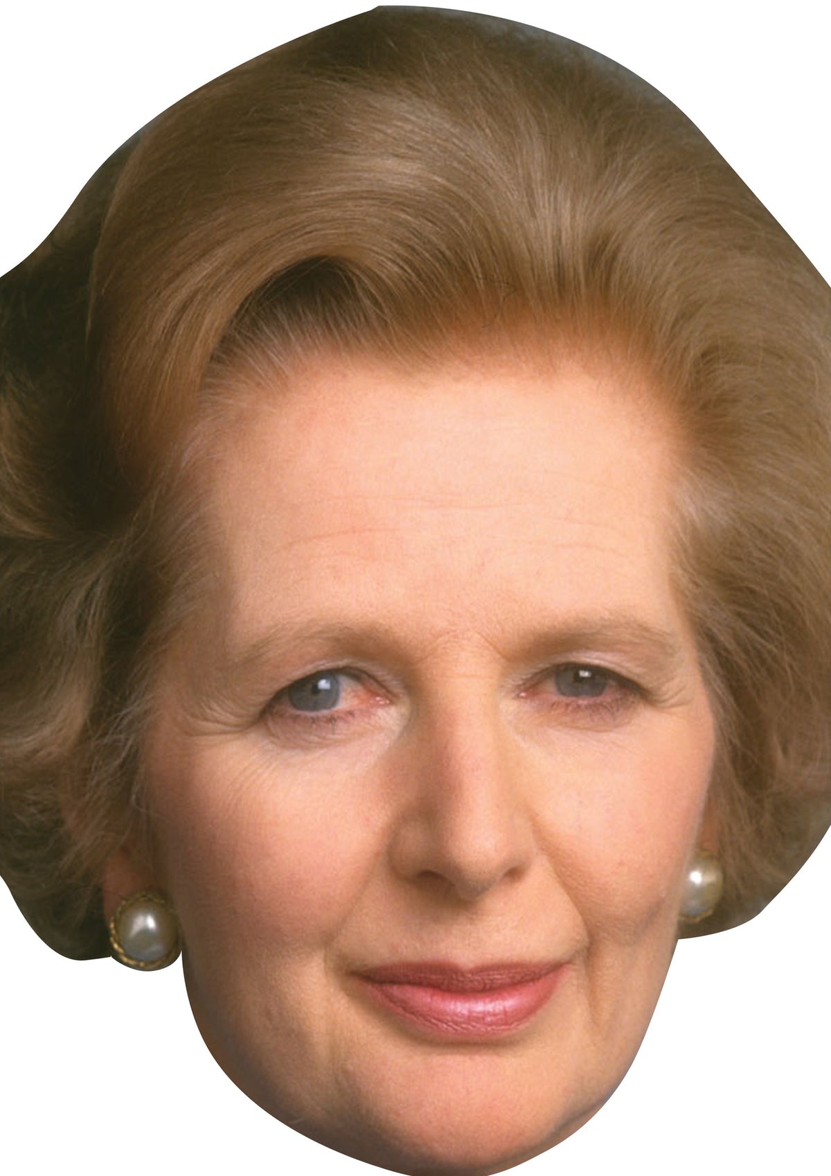 Margaret Thatcher Face Mask β Fancy Dress Cardboard Costume Mask β Margaret Thatcher face mask