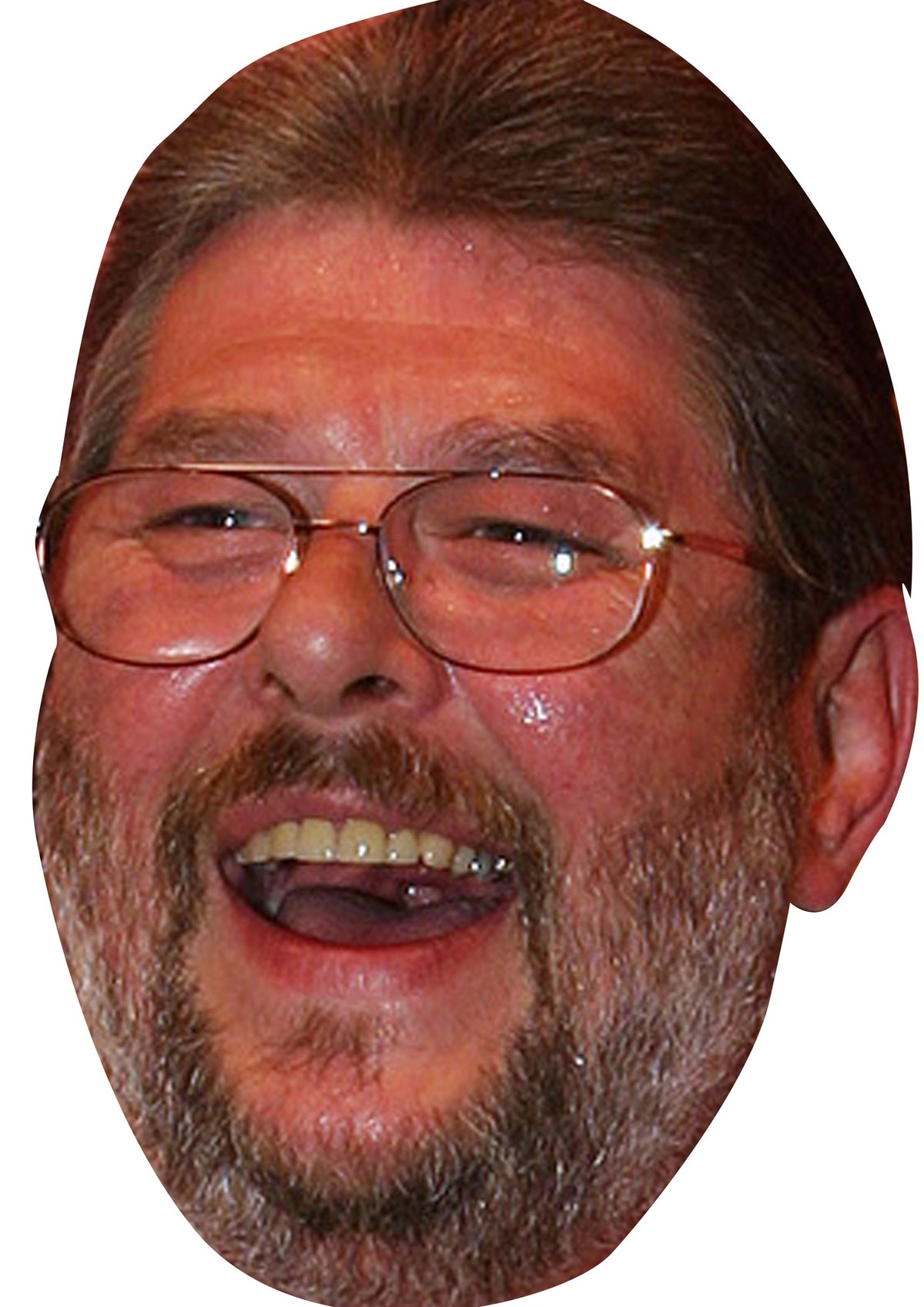Martin 'Wolfie' Adams Face Mask β Fancy Dress Cardboard Costume Mask β Martin 'Wolfie' Adams Face Mask
