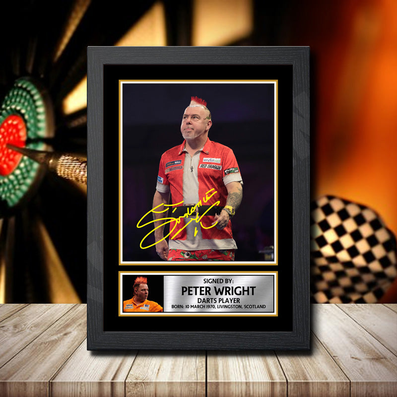Peter Snakebite Printed Signature Darts Star Poster Print Framed Wall Art Gift β Peter Snakebite Printed Signature Darts Star Poster Print