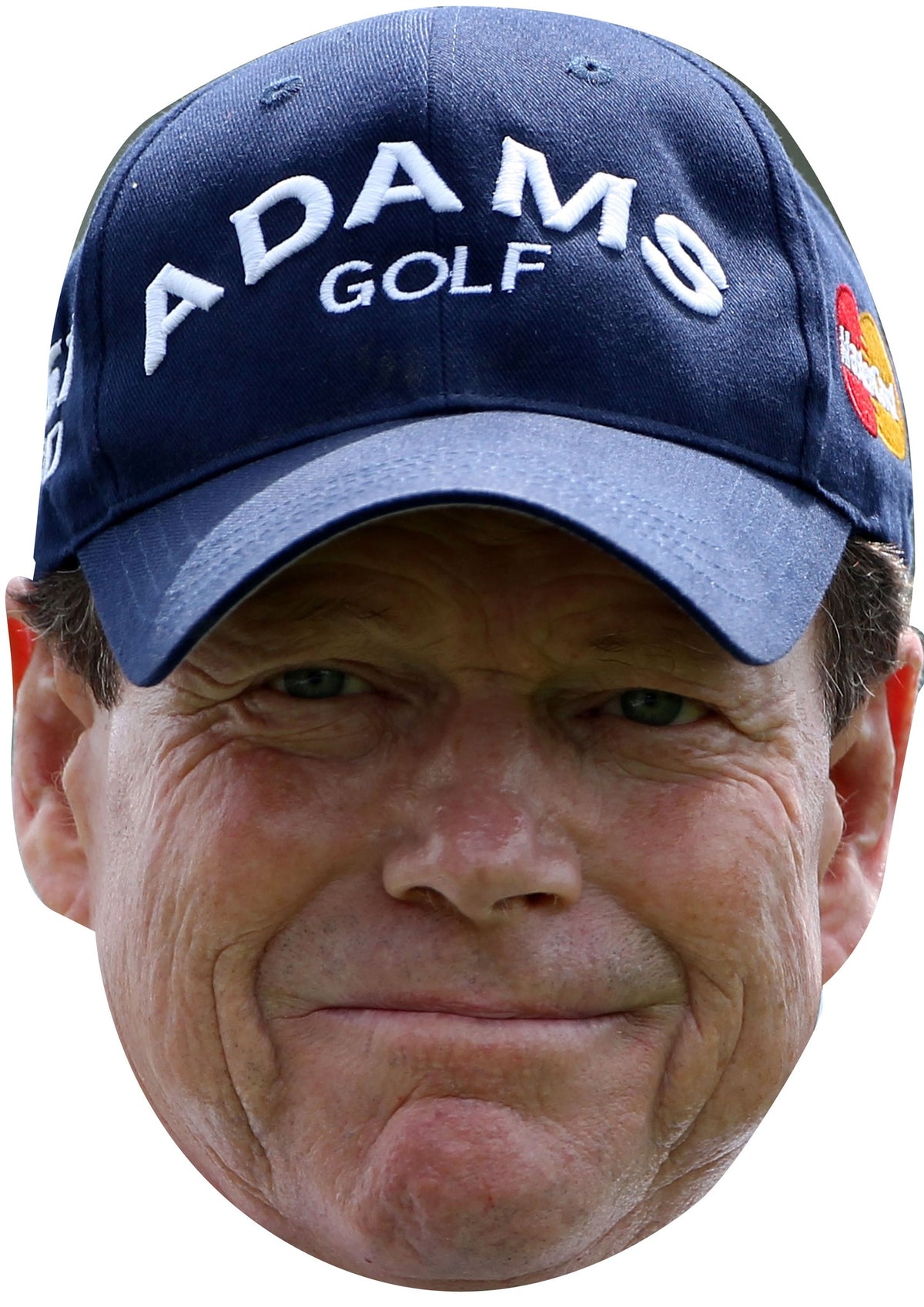 Tom Watson GOLF 2018 Celebrity Face Mask Fancy Dress Cardboard Costume Mask β Tom Watson GOLF 2018 face mask