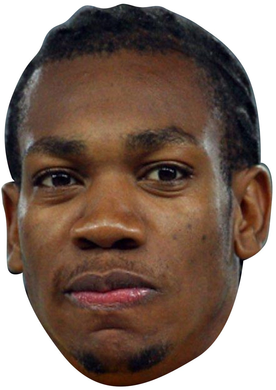 Yohan Blake Face Mask – Fancy Dress Cardboard Costume Mask – Yohan Blake Face Mask