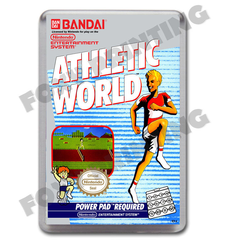 Athletic World Retro Nintendo NES Game Inspired Fridge Magnet 41