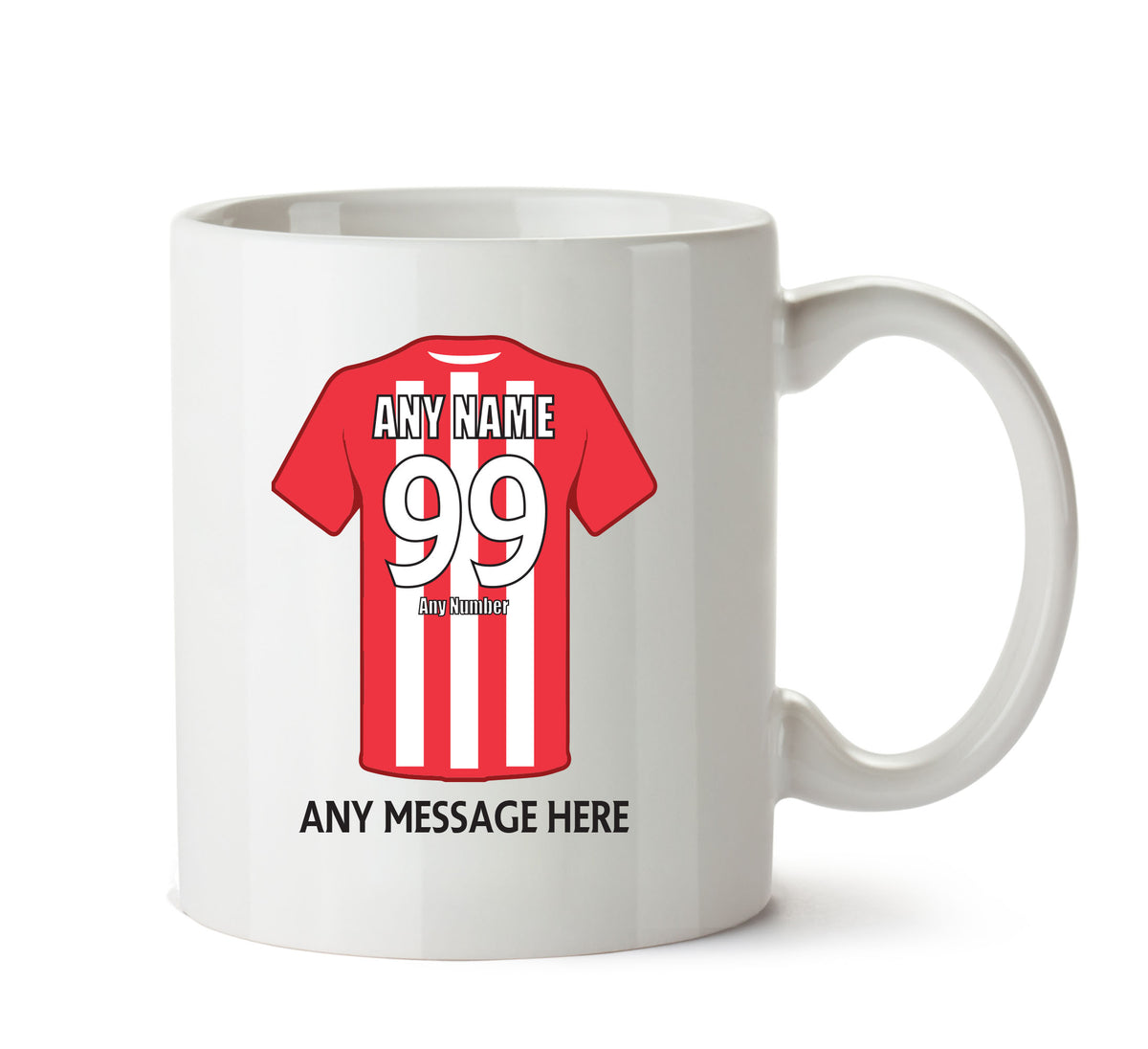 Accrington Stanley INSPIRED Football Team Mug Personalised Mug – printed mug product image 1