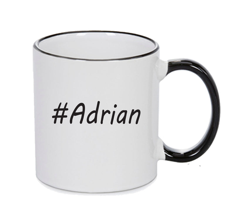 Personalised Your CUSTOM Name Adrian Printed Mug