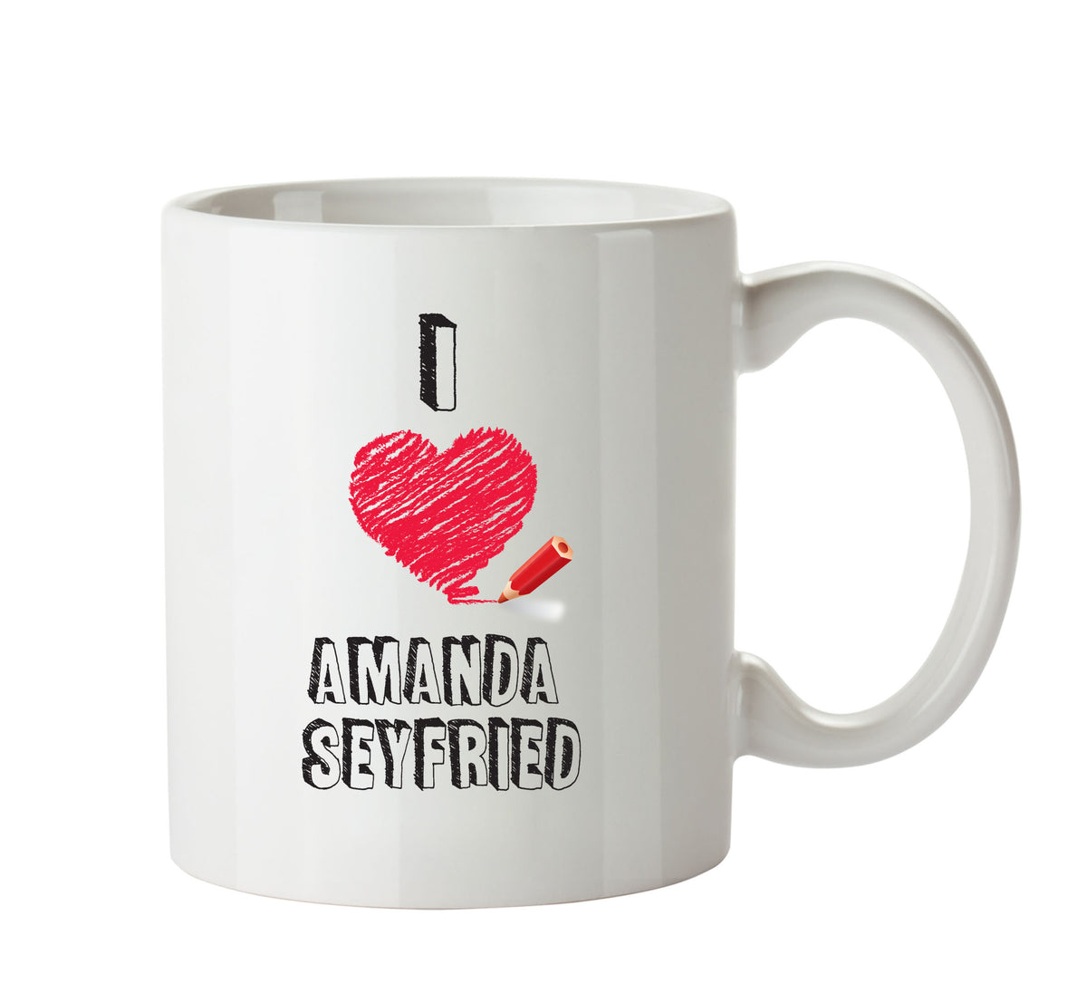 I Love Amanda Seyfried - I Love Celebrity Mug - Novelty Gift Printed Tea Coffee Ceramic Mug – I Love Amanda Seyfried - I Love Celebrity Mug - Novelty Gift Printed Tea Coffee