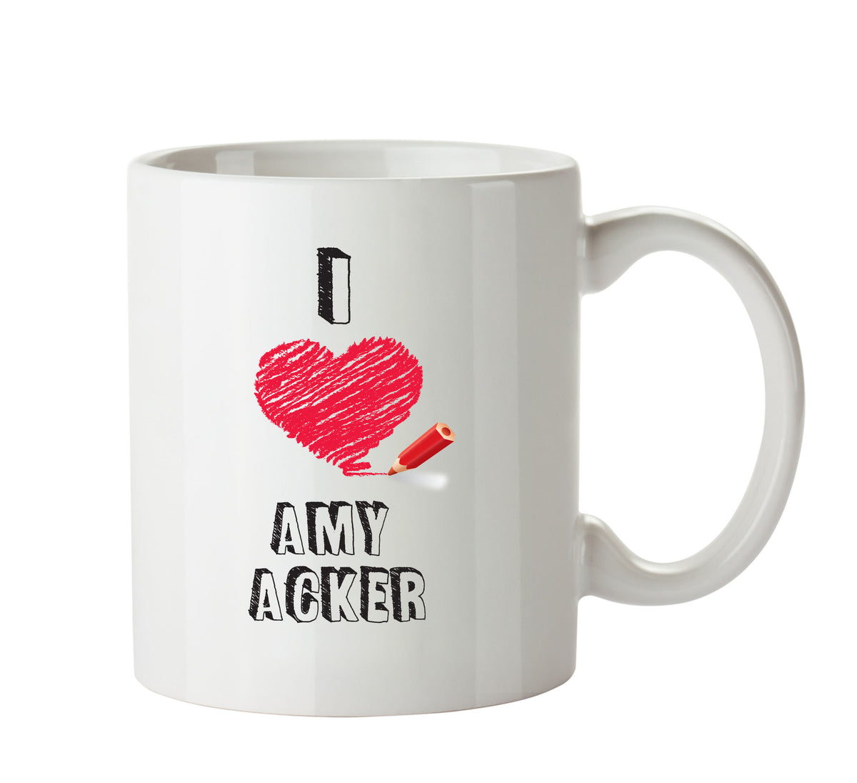 I Love Amy Acker Mug - I Love Celebrity Mug - Novelty Gift Printed Tea Coffee Ceramic Mug – I Love Amy Acker Mug - I Love Celebrity Mug - Novelty Gift Printed Tea Coffee
