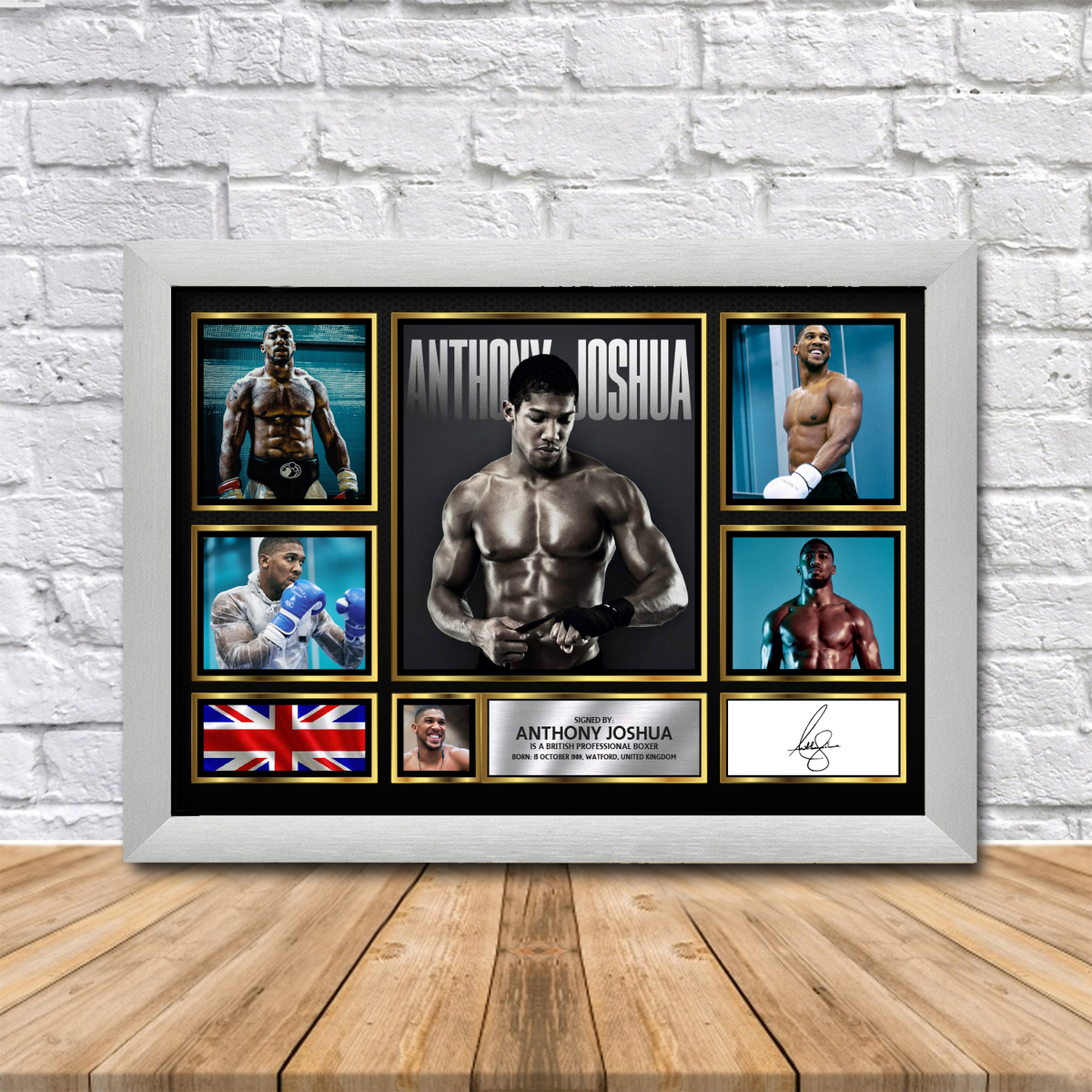 Anthony Joshua Printed Signature Print