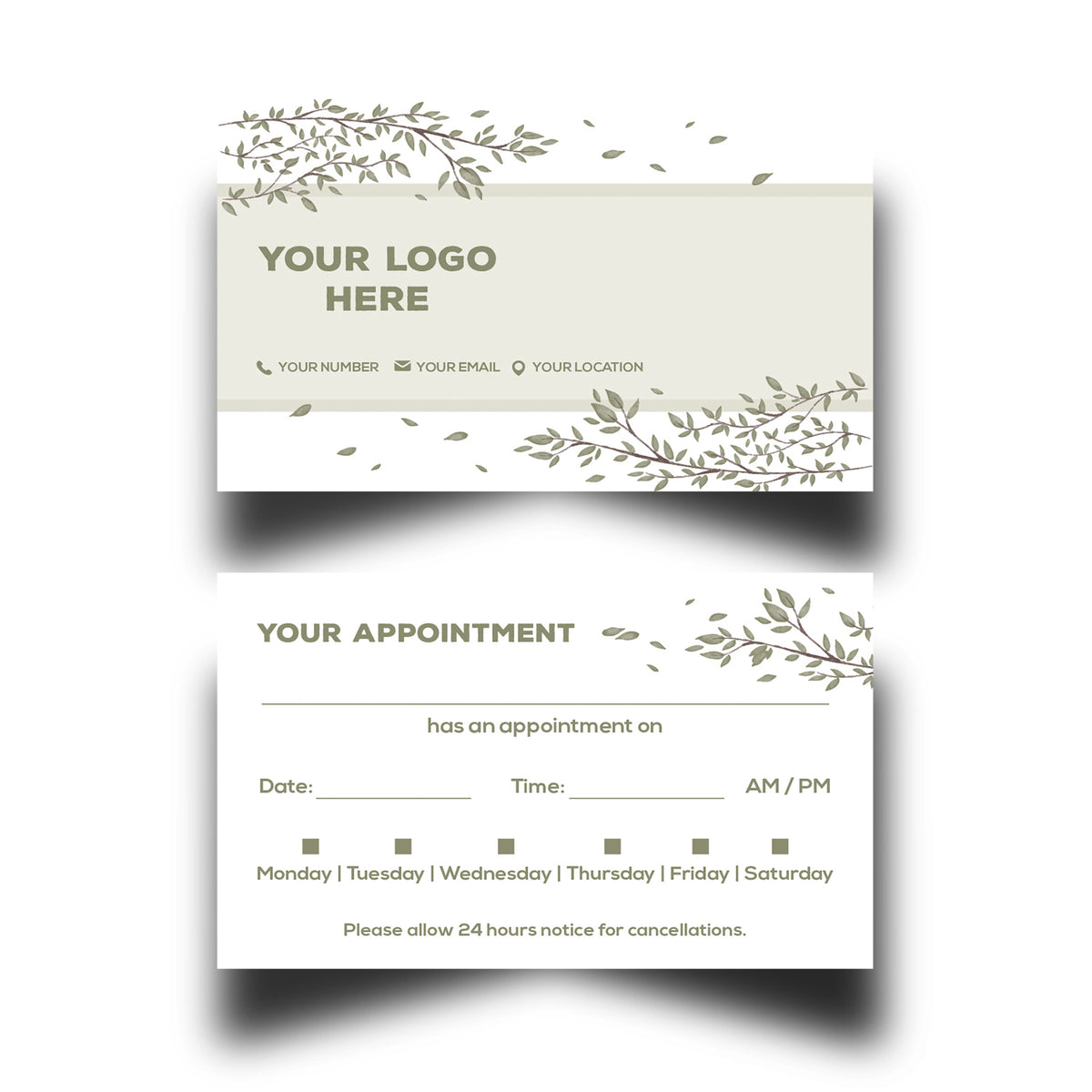 Personalised Appointment Cards 17