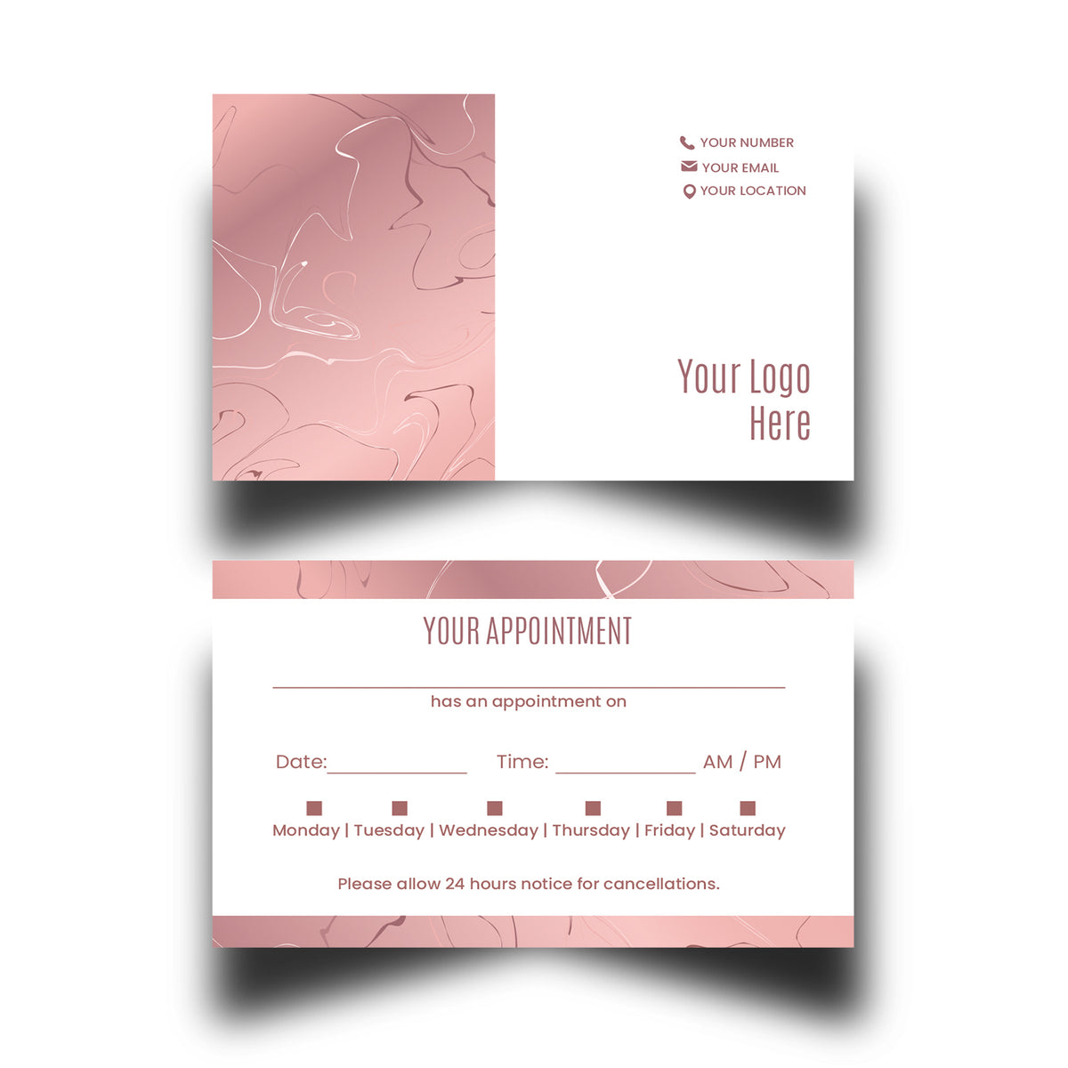Personalised Appointment Cards 25