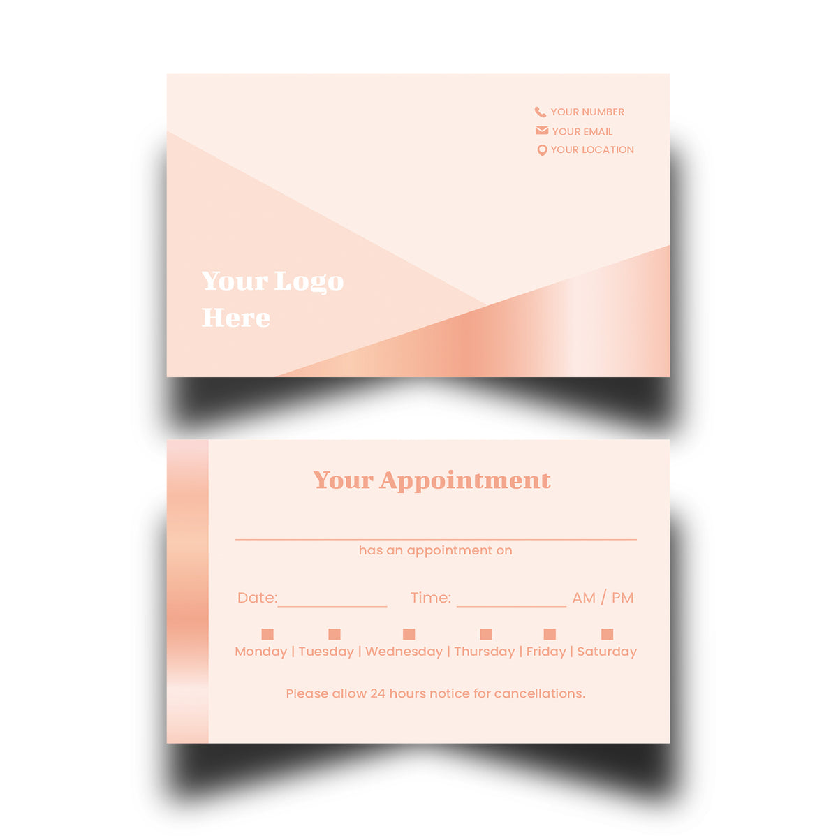Personalised Appointment Cards 26