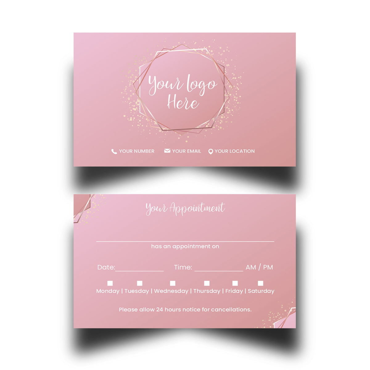 Personalised Appointment Cards 29